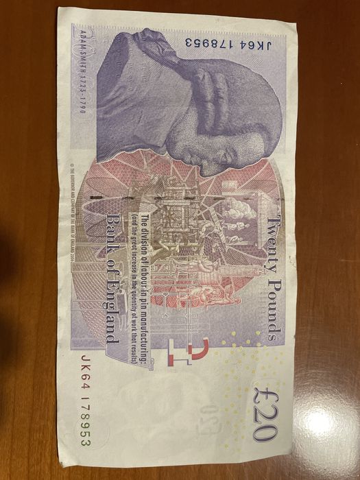 Nota Twenty pouds 2006