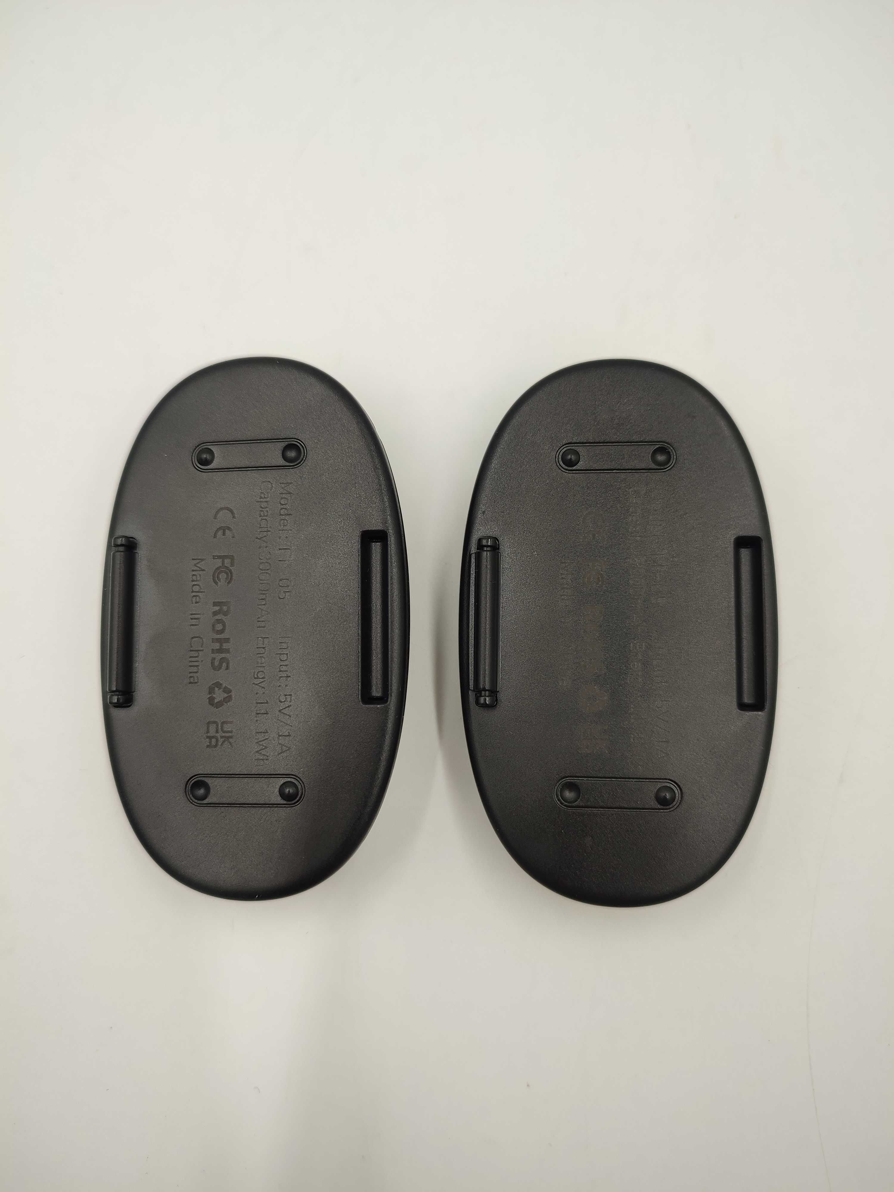 Ocieplacze Podgrzewacze do rąk USB 2 szt 6000mAh 3 poziomy Czarne