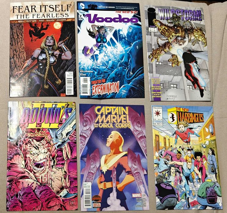 Комиксы ДС Марвел Comics DC Marvel на английском 12 штук