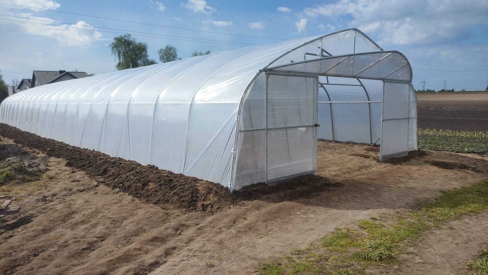 Konstrukcja tunelu foliowego, Tunel Foliowy, Tunele Foliowe, 7,5 x 30