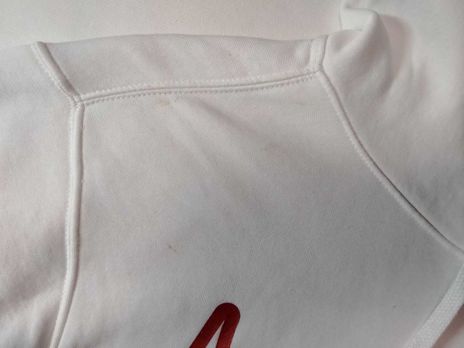 !Оригінал! Nike біла худі big red swoosh