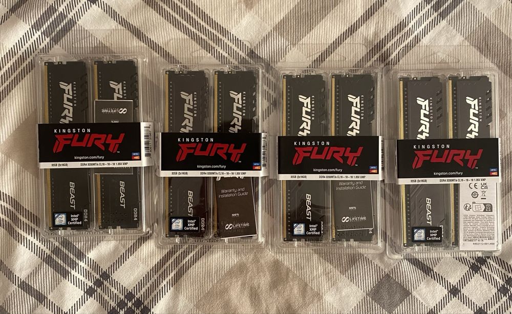 ОЗП Kingston Fury DDR4-3200, 16GB (2x8) Beast