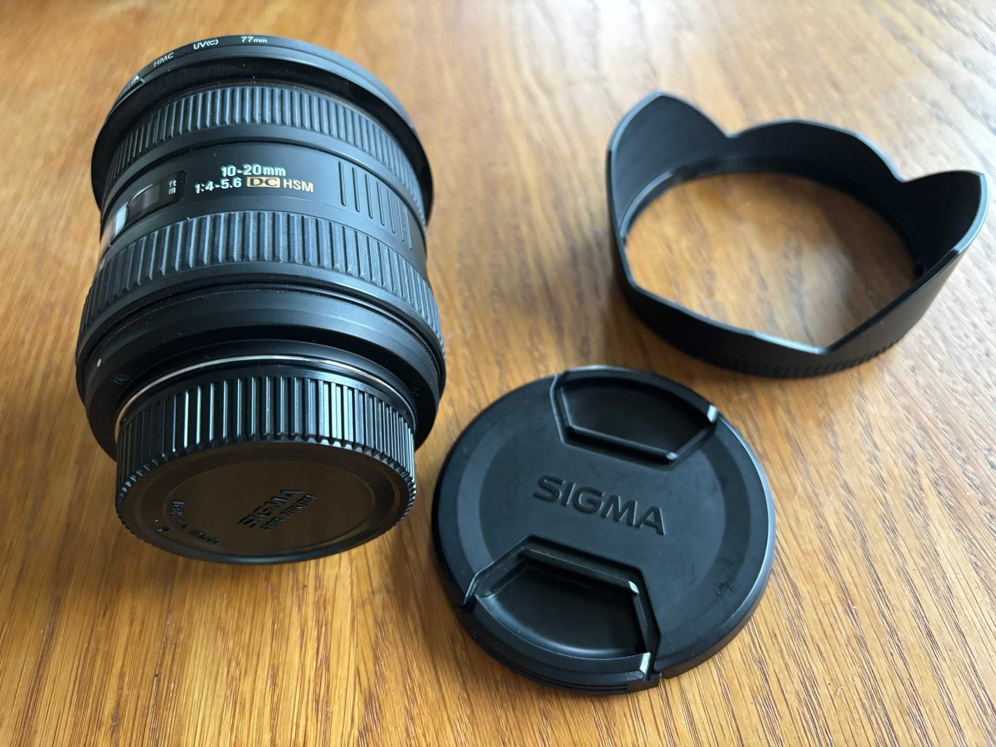 Sigma 10-20mm f/4.0-5.6 EX DC –szeroki kąt Nikon +od nowości z filtrem