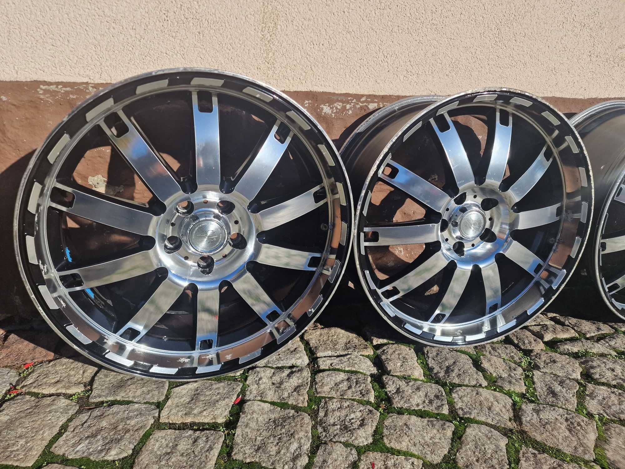 Felgi aluminiowe 19" 5x112 LEAGUE LG241 chromowane z rantem