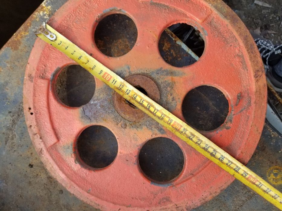 шків одноручейний 236 см шків одно  ручейний 28 см чавунний