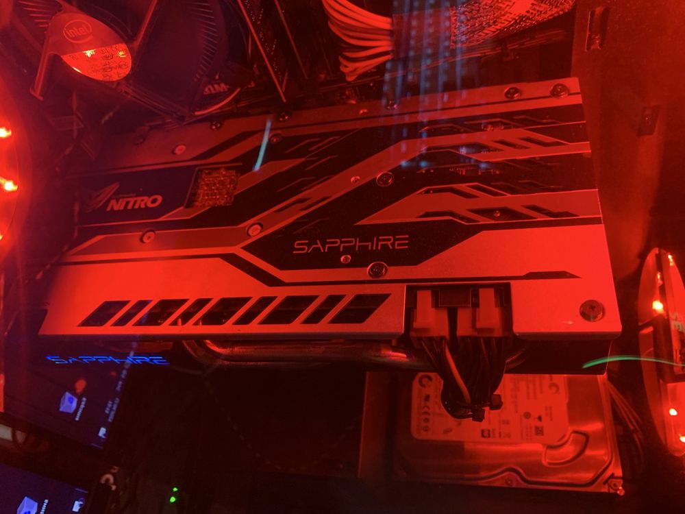 Видеокарта RX580 Sapphire