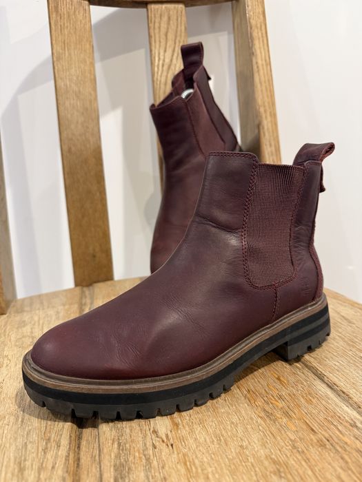 Botki Timberlnd skorzane damskie rozmair