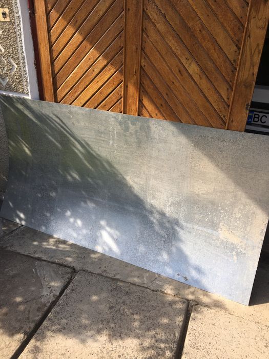 Лист Оцинкований розмір 1000х2000 товщ 0.9