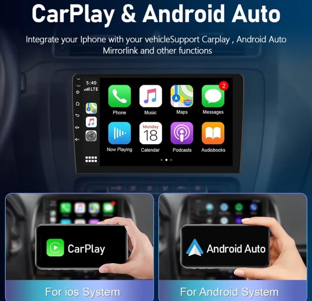 Auto Rádio Android gps 2Gb 32gb canbus Volkswagen Seat Skoda NOVO