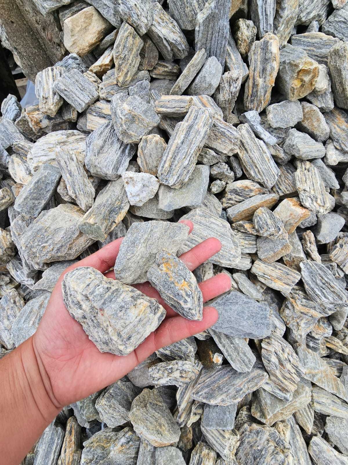 Kora kamienna, gnejs, gabion, kamień ozdobny ogrodowy 60-120 mm.