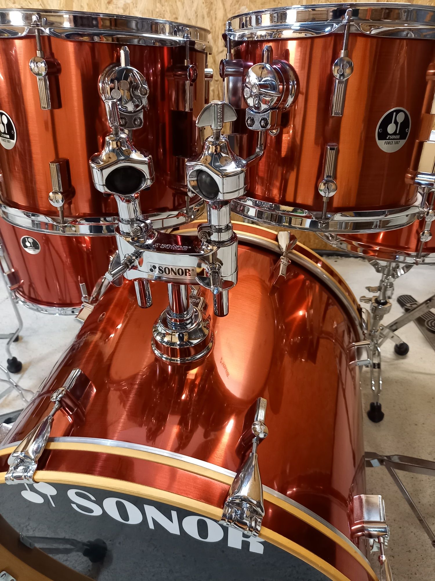 Perkusja Sonor Force 1007 Full zestaw z talerzami Zildjian + hardware