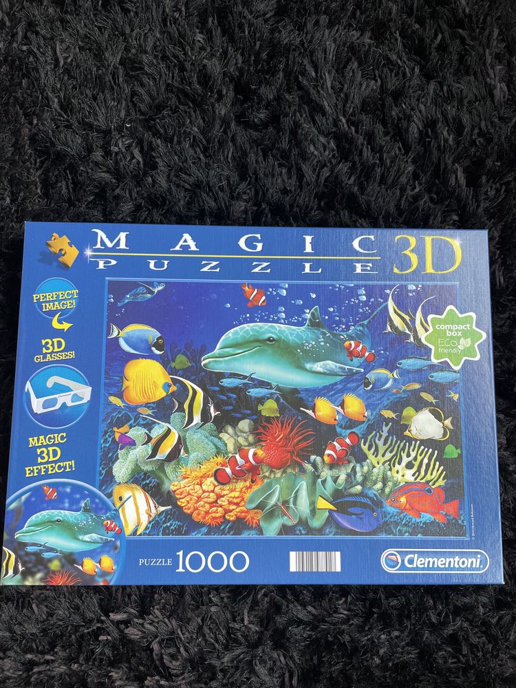 Puzzle 1000 peças 3D