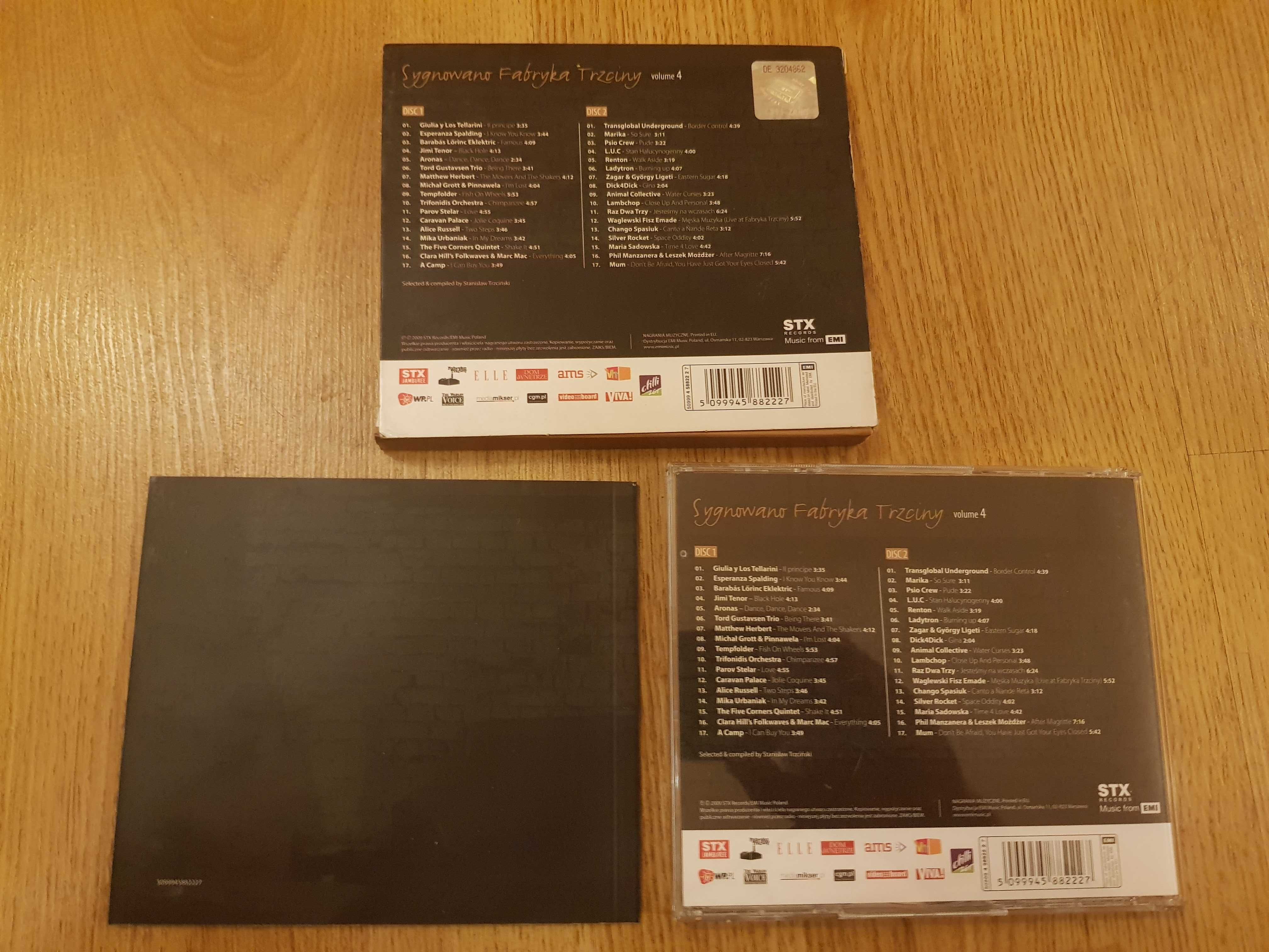 2 x CD Sygnowano Fabryka Trzciny volume 4 STX Records 2009