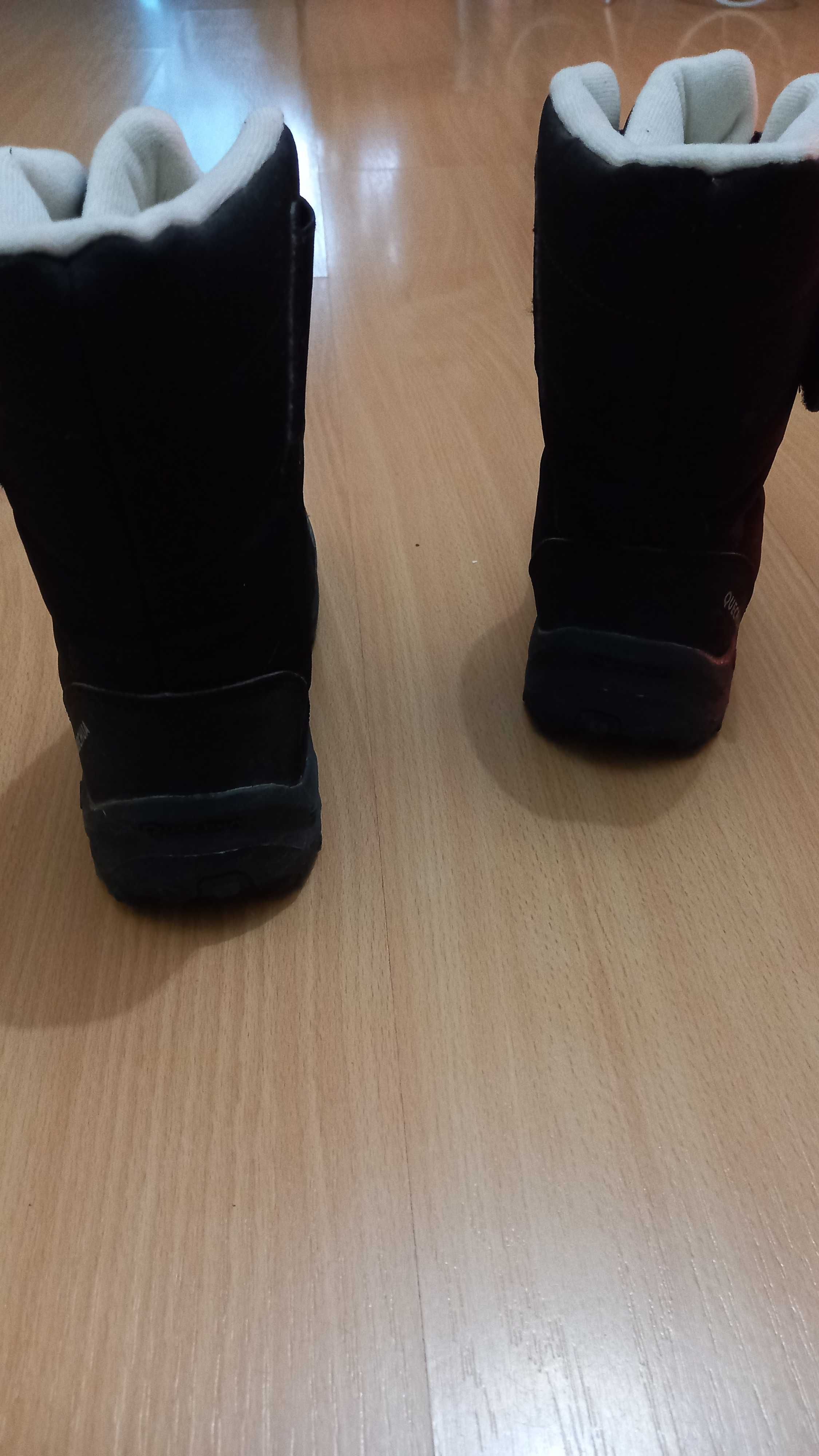 Botas de criança  para a neve
