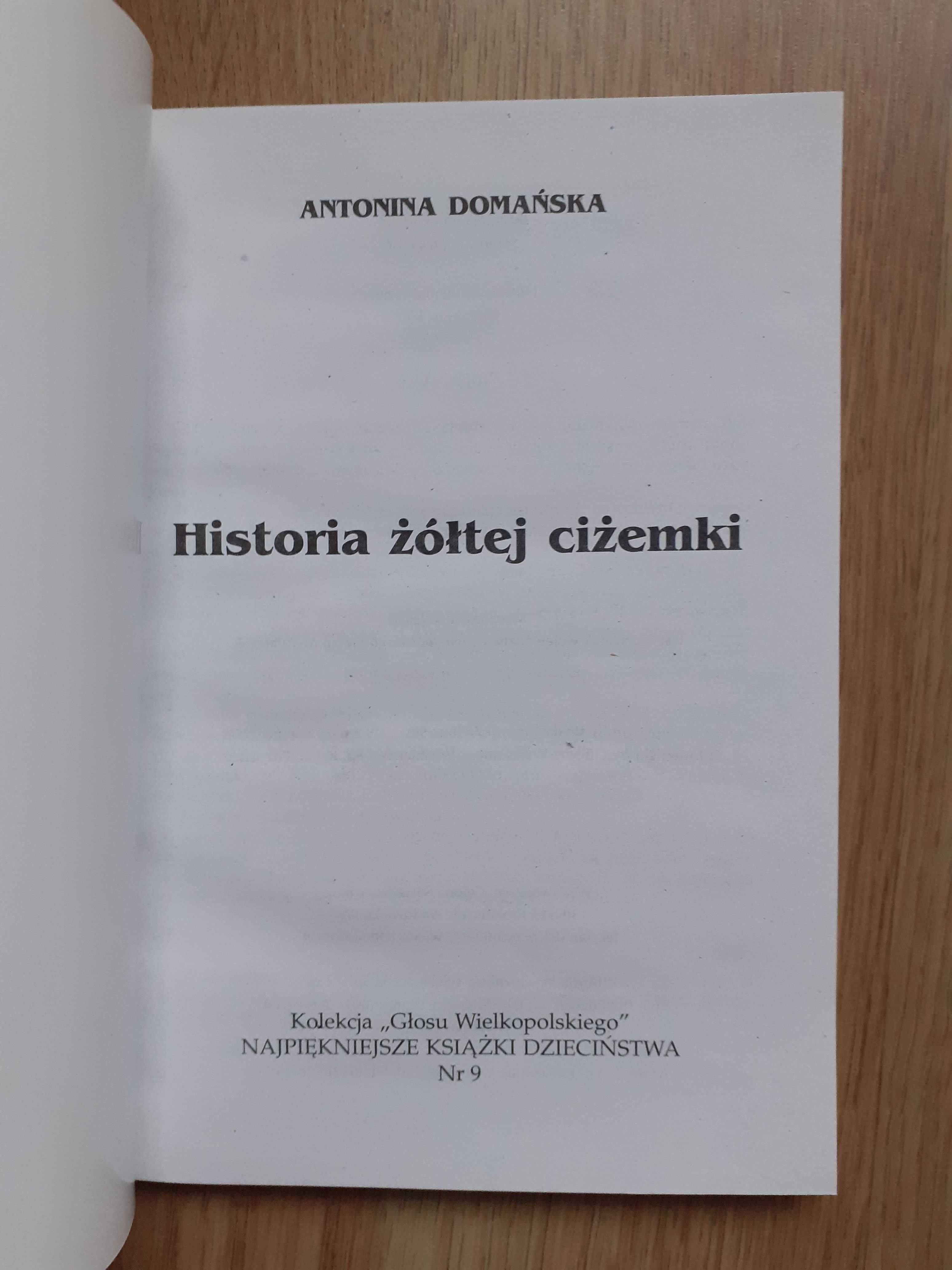 "Historia żółtej ciżemki"Antonina Domańska, kolekcja Głos Wielkopolski