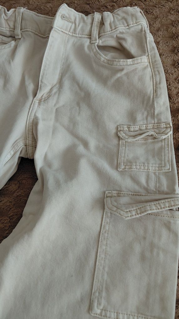 Bojówki H&M bawełniane  146