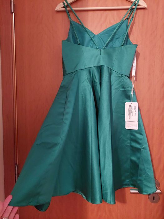 Vestido de festa verde