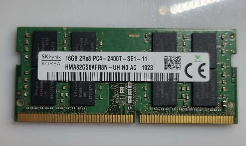 Pamiec ram sodimm 16gb pc4-2400t DDR4 do laptopa