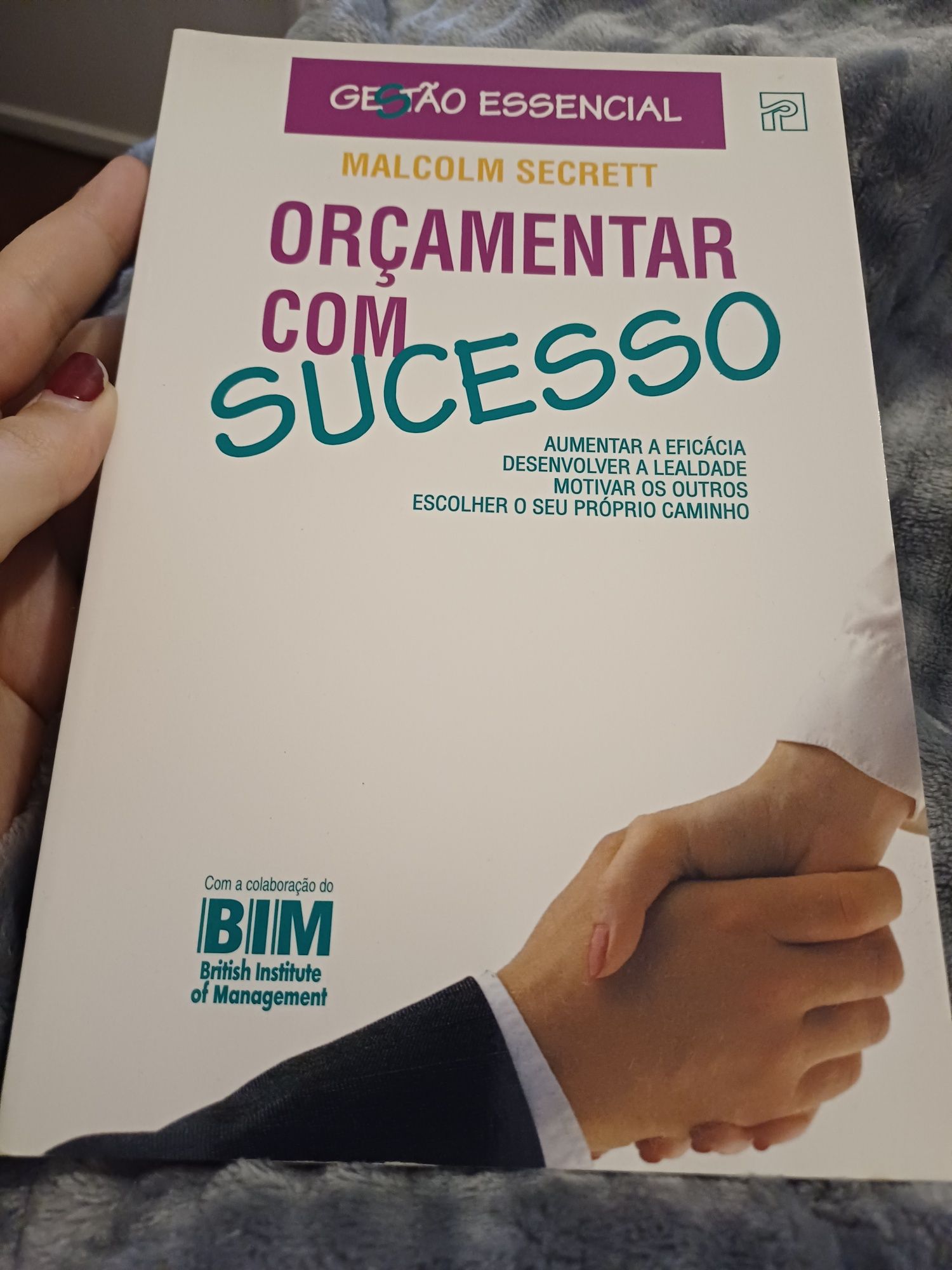 Livro Orçamentar com Sucesso - Malcolm Secrett