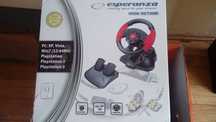 Kierownica do PlayStation oraz  PC