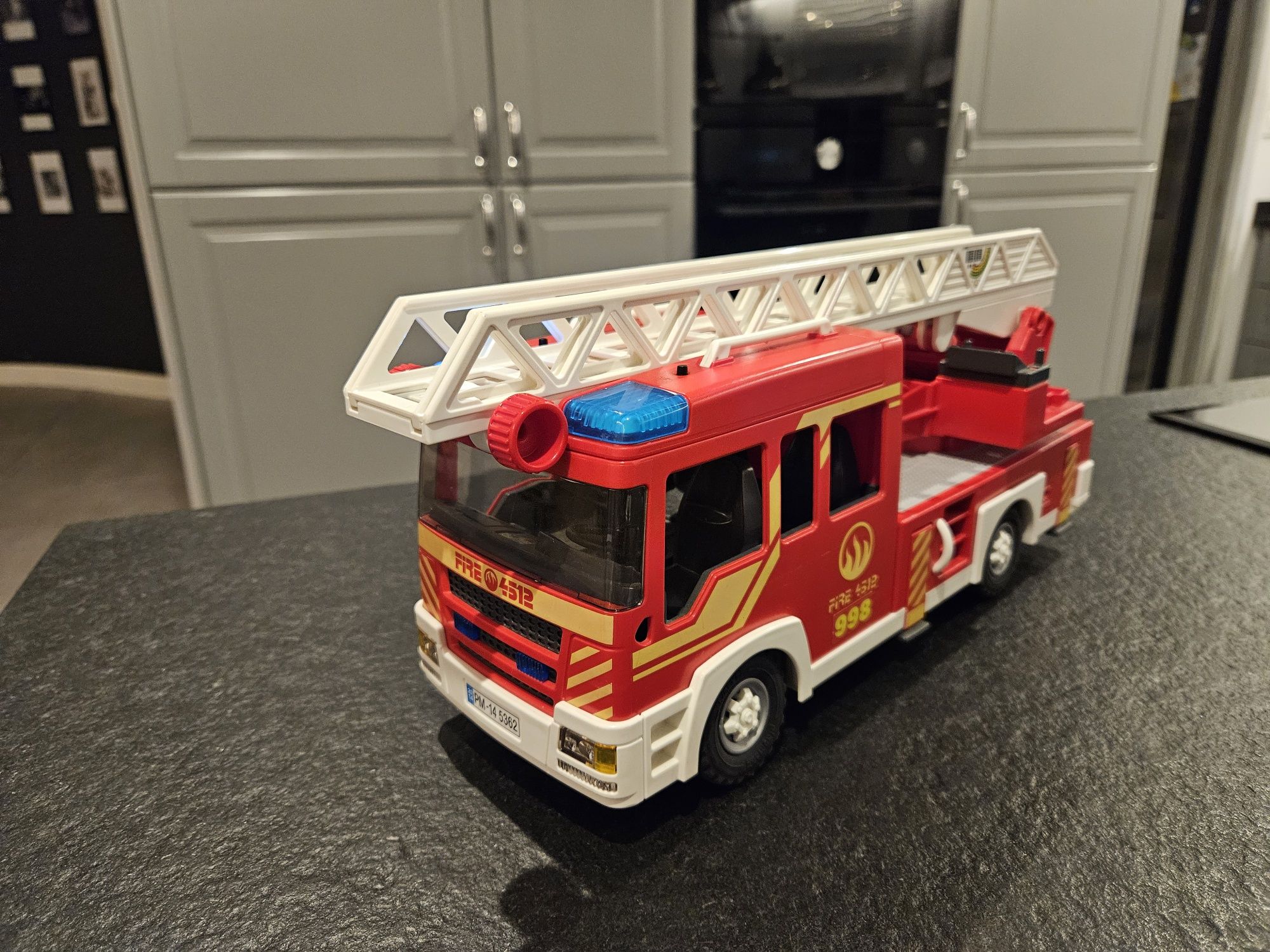 Playmobil straż pożarna drabina