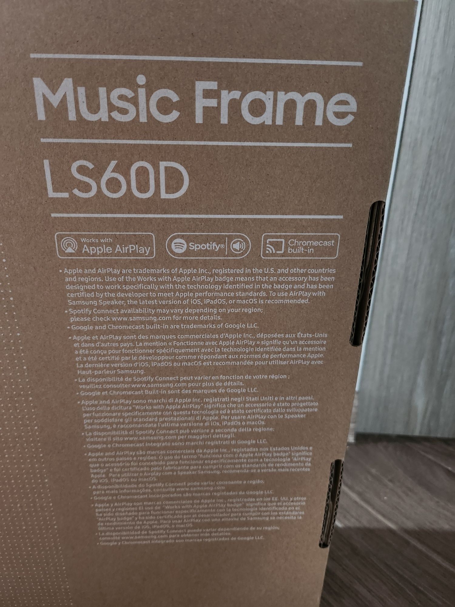 Samsung Music Frame LS60D głośnik