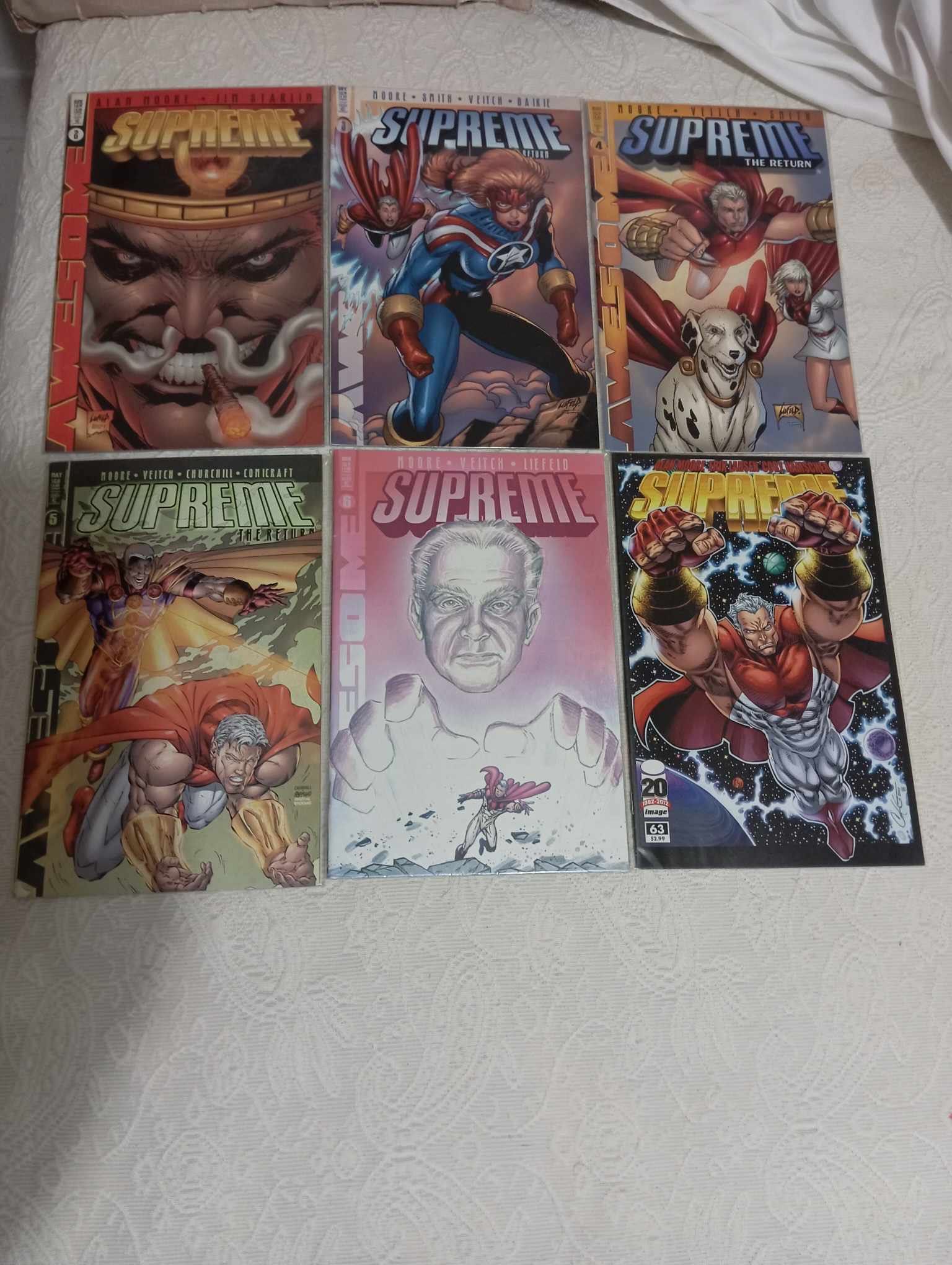 SUPREME Alan Moore Run Completo Image/ Awesome comics