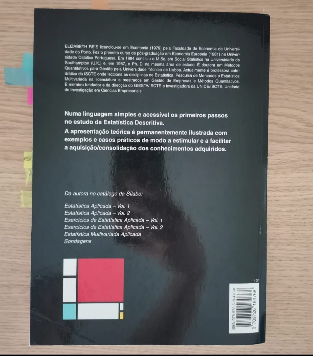 Livro de estatística descritiva Elisabeth Reis