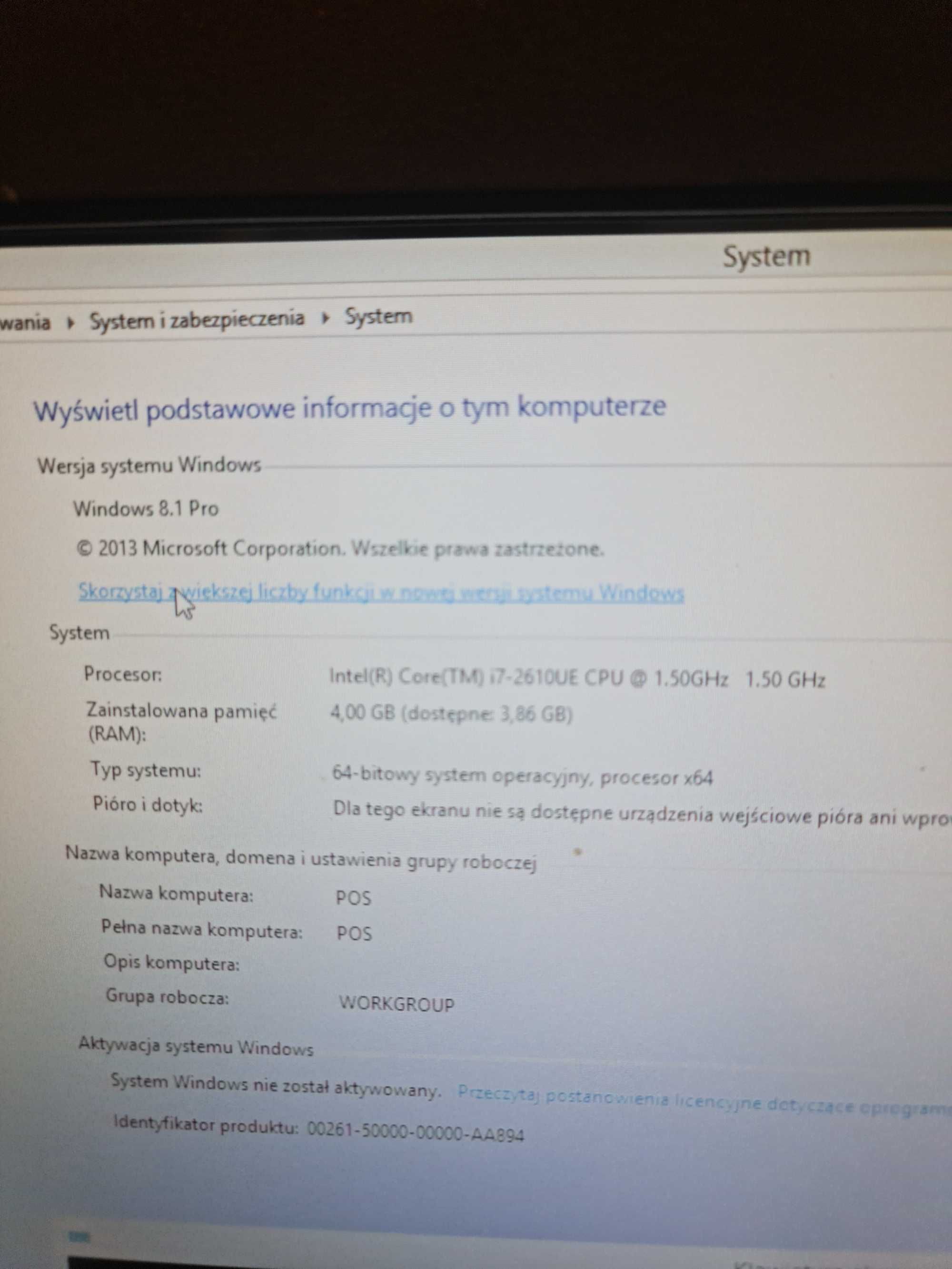 System pos,kasa fiskalna,komputer kasowy.Senor pos system.