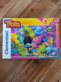 Puzzle Clementoni Trolls trole 60 elementów