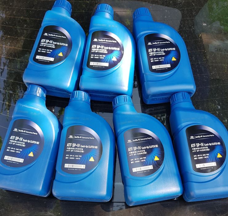 Масло АКПП ATF SP-IV 1 л SAE 75W синт Mobis+ КОМПЛЕКТ