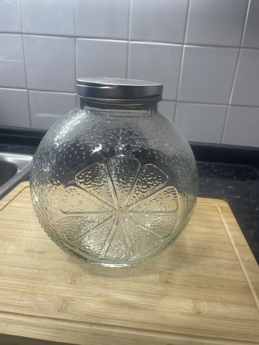 Frasco / Recipiente Vidro 5L p/ liquidos