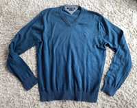 Hilfiger* sweter męski ciemno-niebieski  rXL