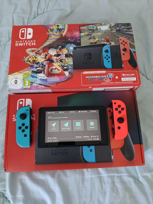 2. Przerobione Nintendo Switch V2 CFW Picofly 128GB