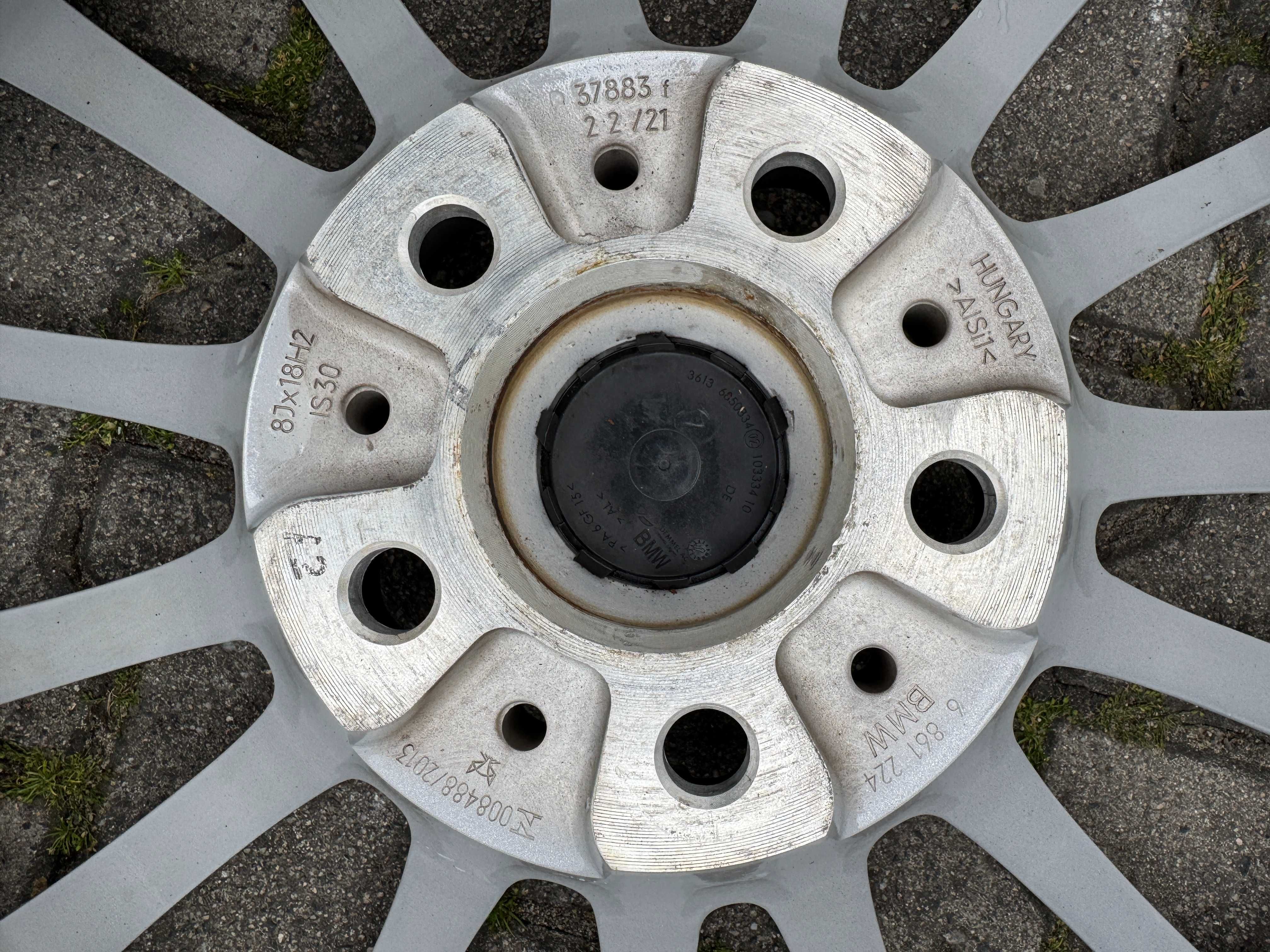 Org Koła Zimowe Alu 18cali BMW 5 G30 G31 (245/45r18 GOODYEAR 7mm 2021r