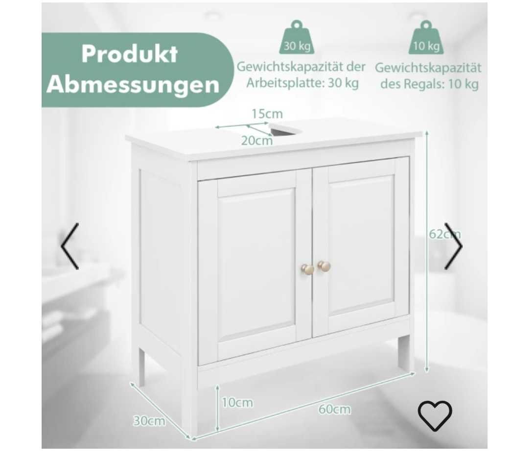 Szafka pod umywalke