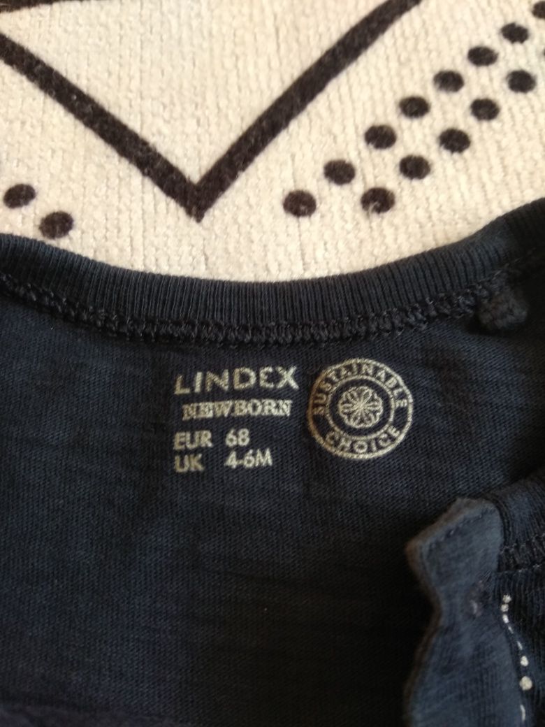 Rampers letni kombinezon w ryby statki 68 Lindex