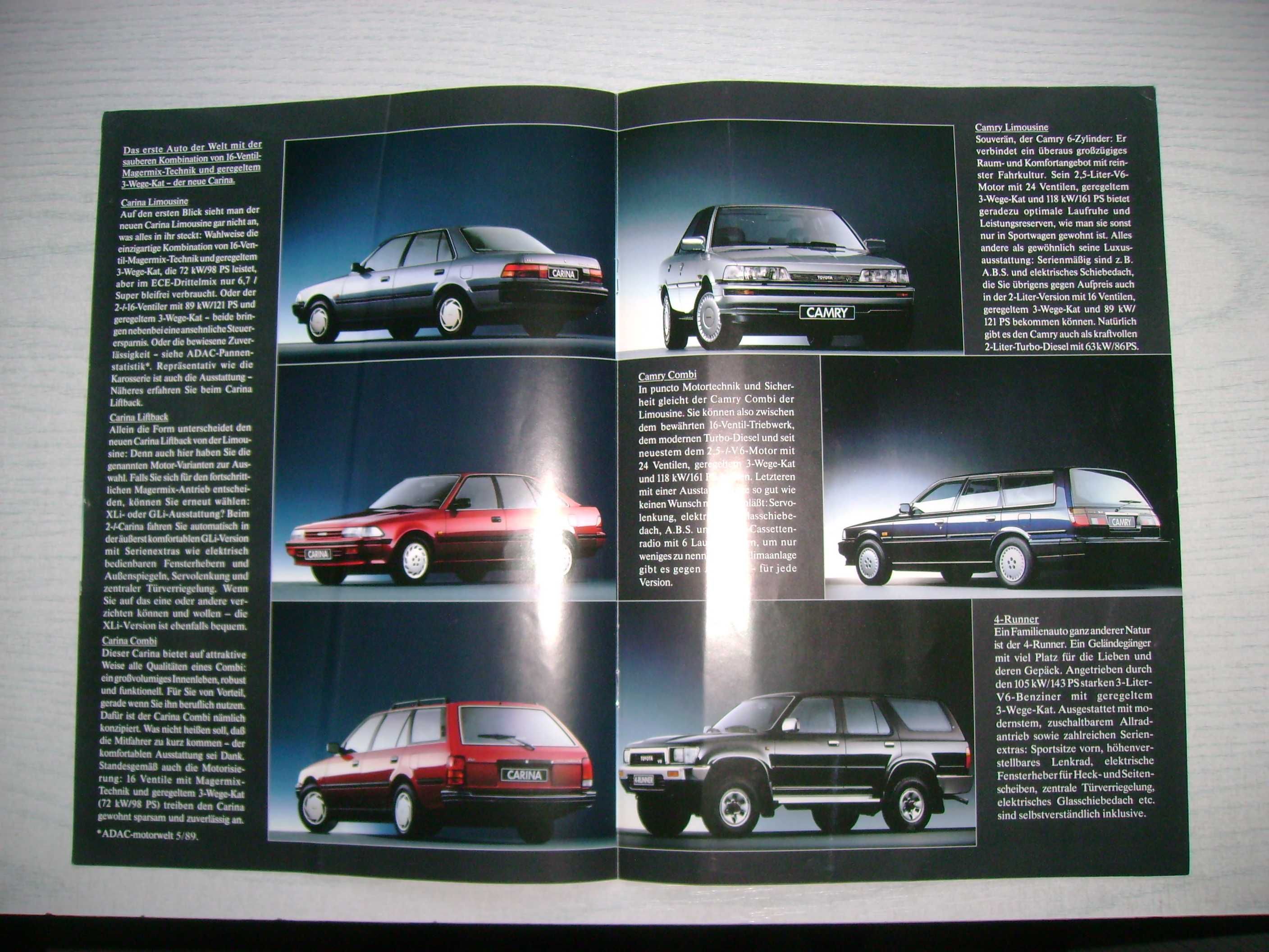 Prospekt Toyota Program 03/1990