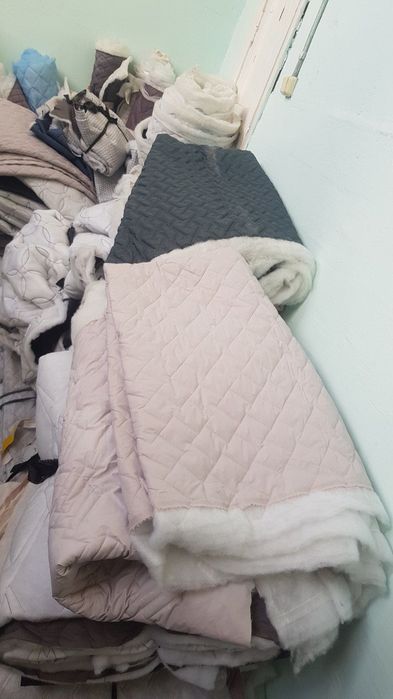 Стеганная плащевка на силиконе 110 грн/м