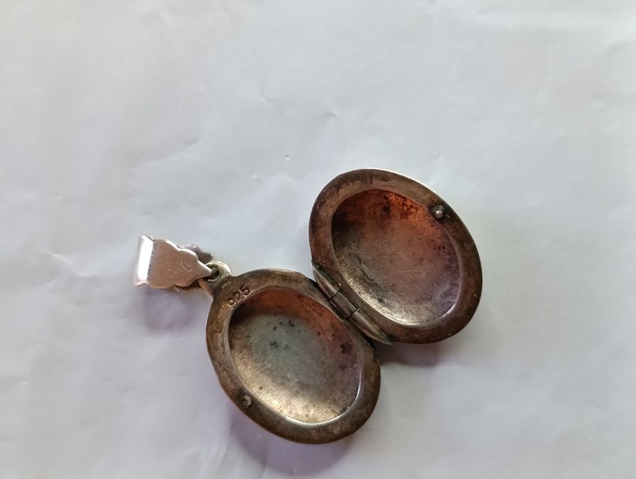 Sekretnik koperta ze srebra próby 925, 4,76 g, vintage