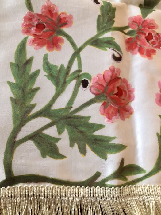 Panos decorativos pintados