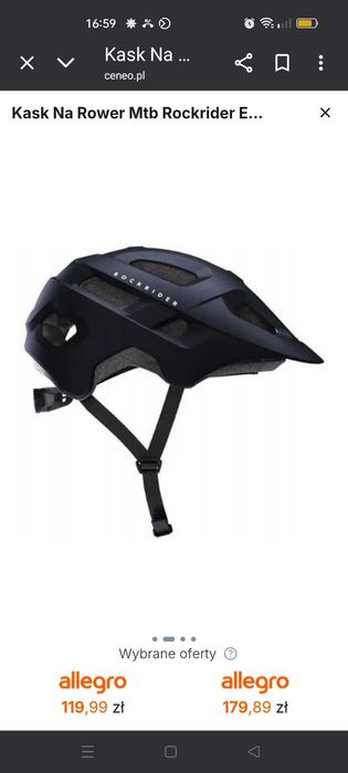 Kask rowerowy męski