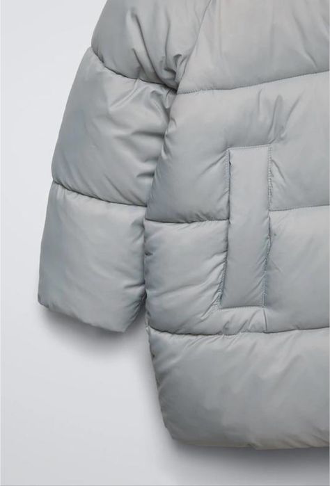 Тепла подовжена куртка фірмии zara