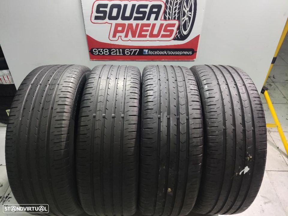 2 pneus semi novos 225-60r17 continental - oferta dos portes 130 euros