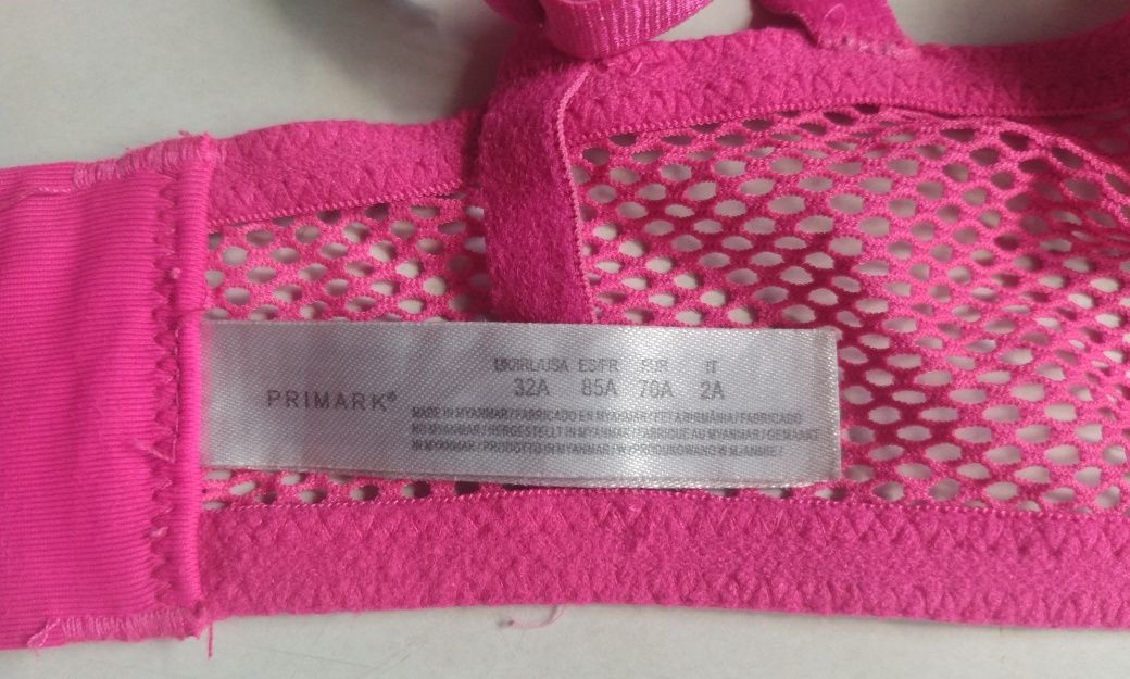 Stanik biustonosz Push up Primark 70A