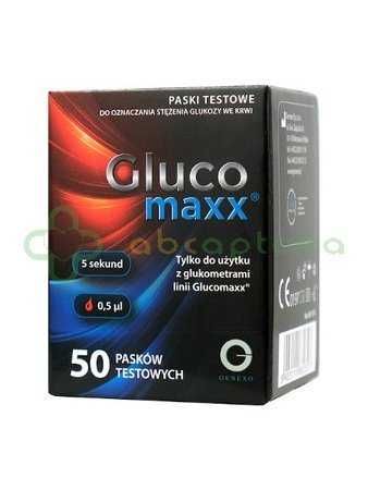 Paski do glukozy- Glucomaxx  50 szt. x 2 komplety
