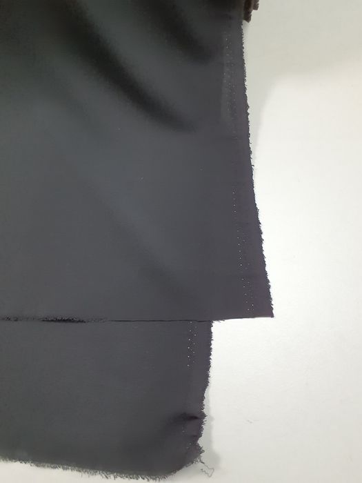Żorżetka czarna szer.150 cm.