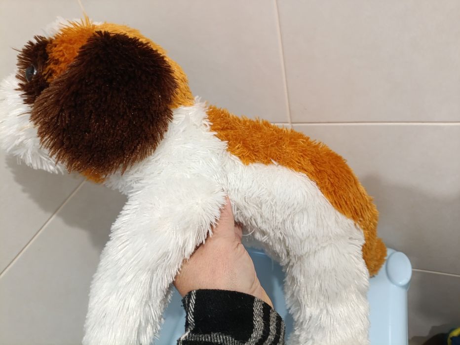 Великі іграшкові м'які собаки песики