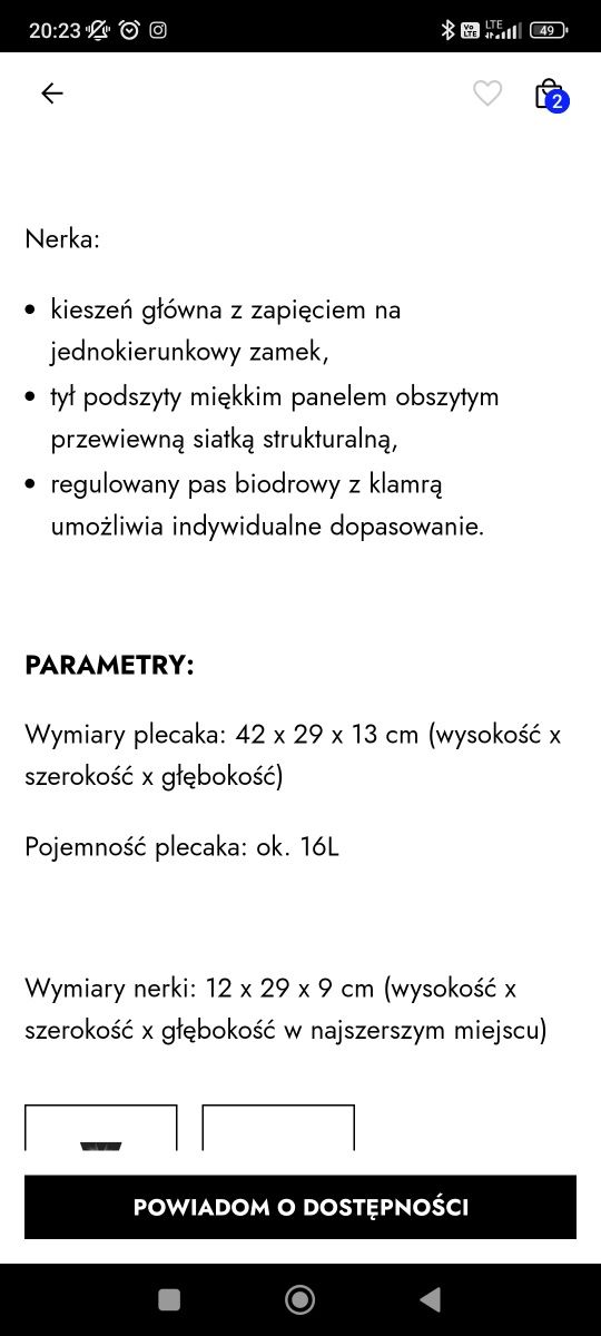Plecak szkolny turystyczny z nerką 4F