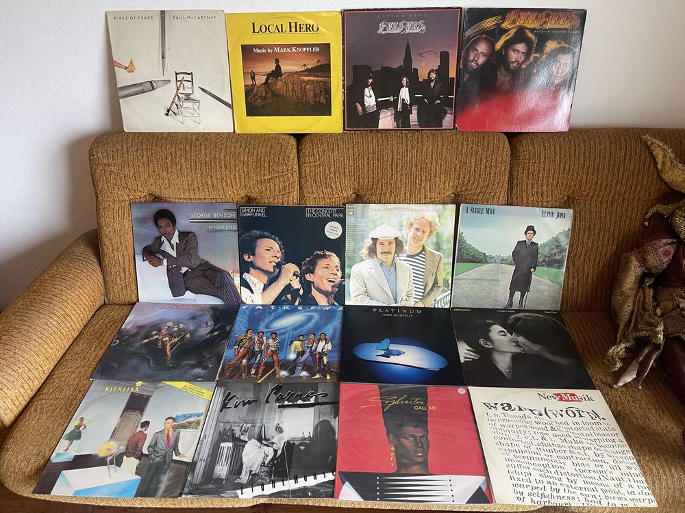 192 discos de vinil repetidos | troca/venda do lote